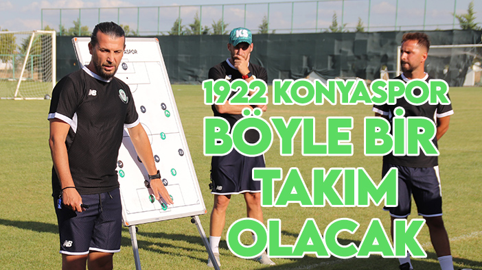 İsmail Aksu, nasıl bir 1922 Konyaspor  hedeflediklerini açıkladı