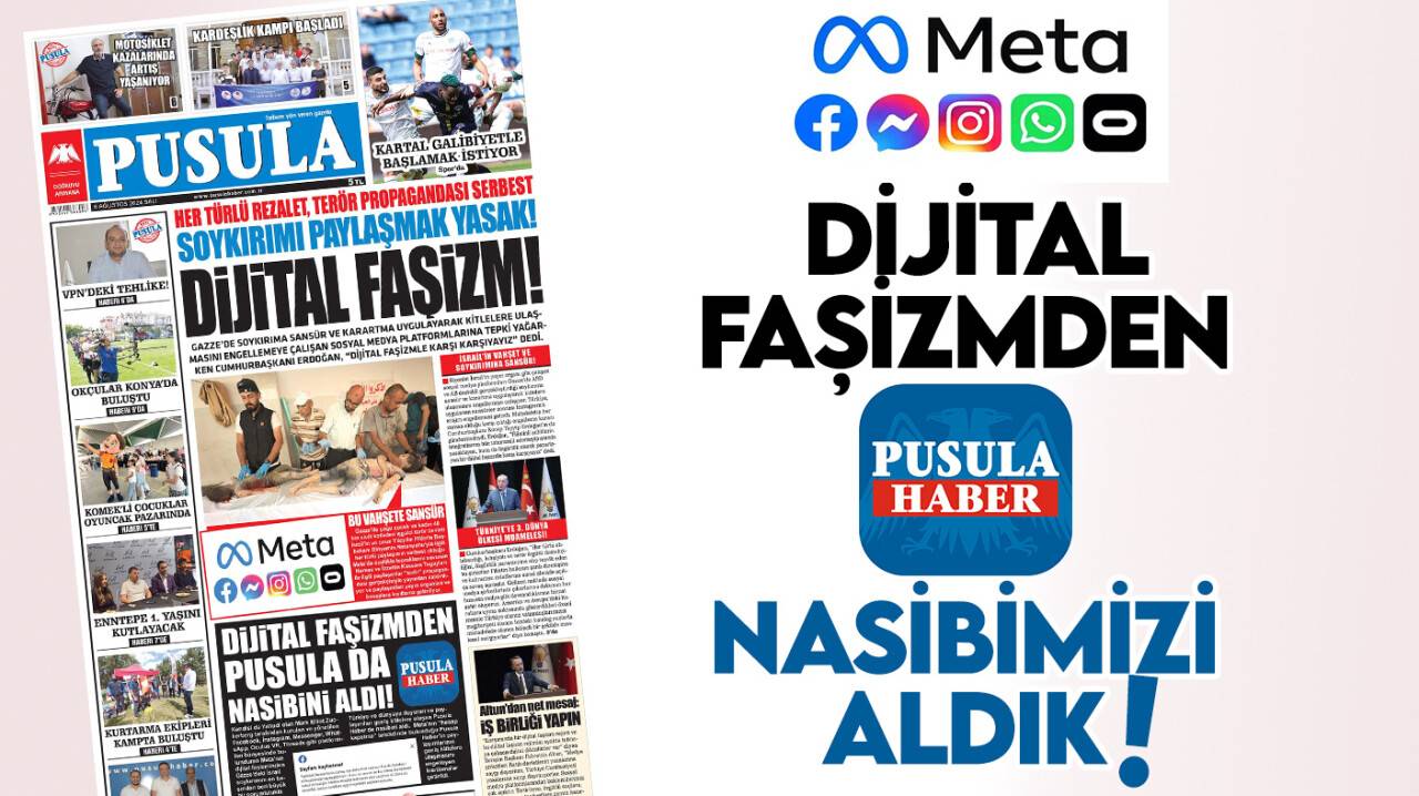 Pusula Haber'e "soykırım" kısıtlaması!