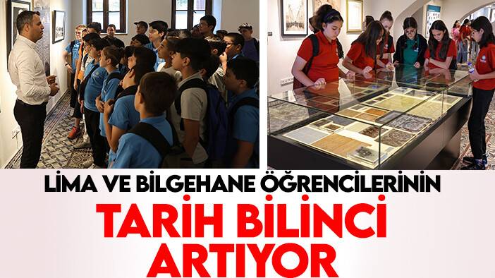 LİMA ve Bilgehane öğrencilerinin tarih bilinci artıyor