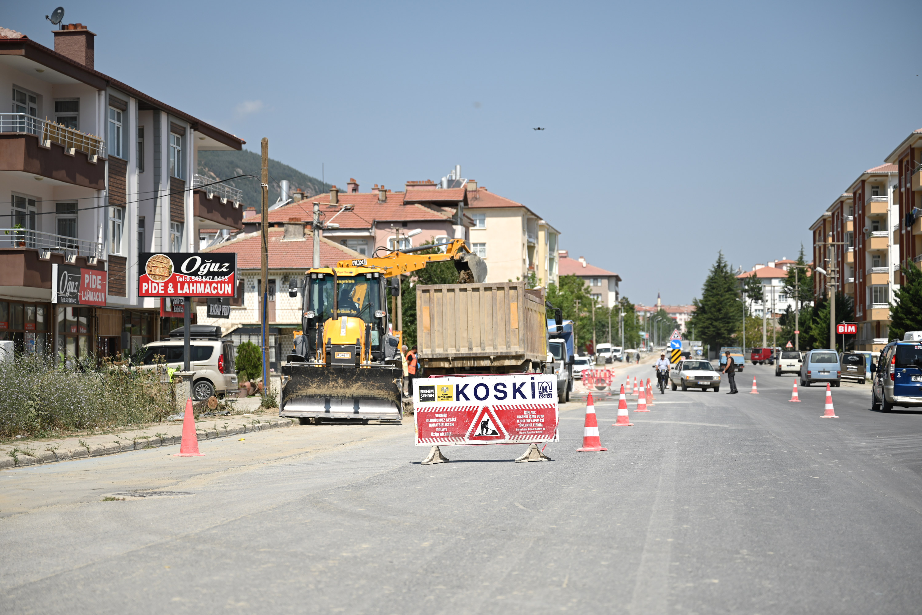 Konya Büyükşehir'den Akşehir'de su altyapı yatırımı