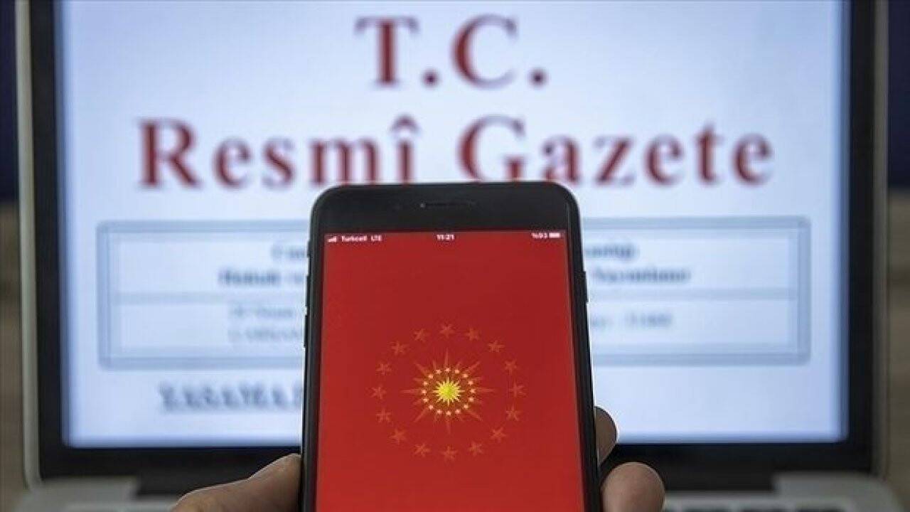 Cumhurbaşkanlığı tarafından yapılan atama kararları Resmi Gazete'de
