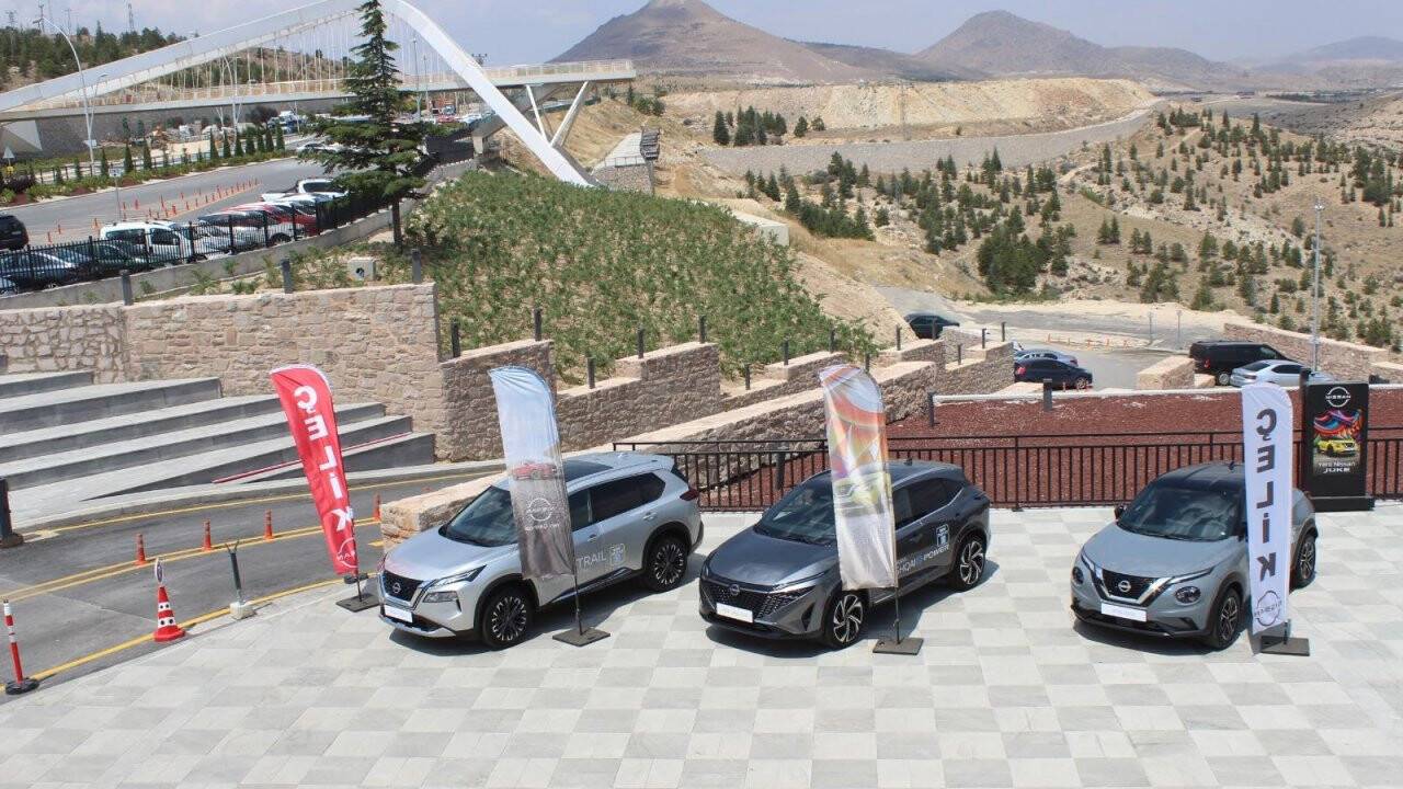 Nissan Çelik Akyokuş Kasrı’nda!