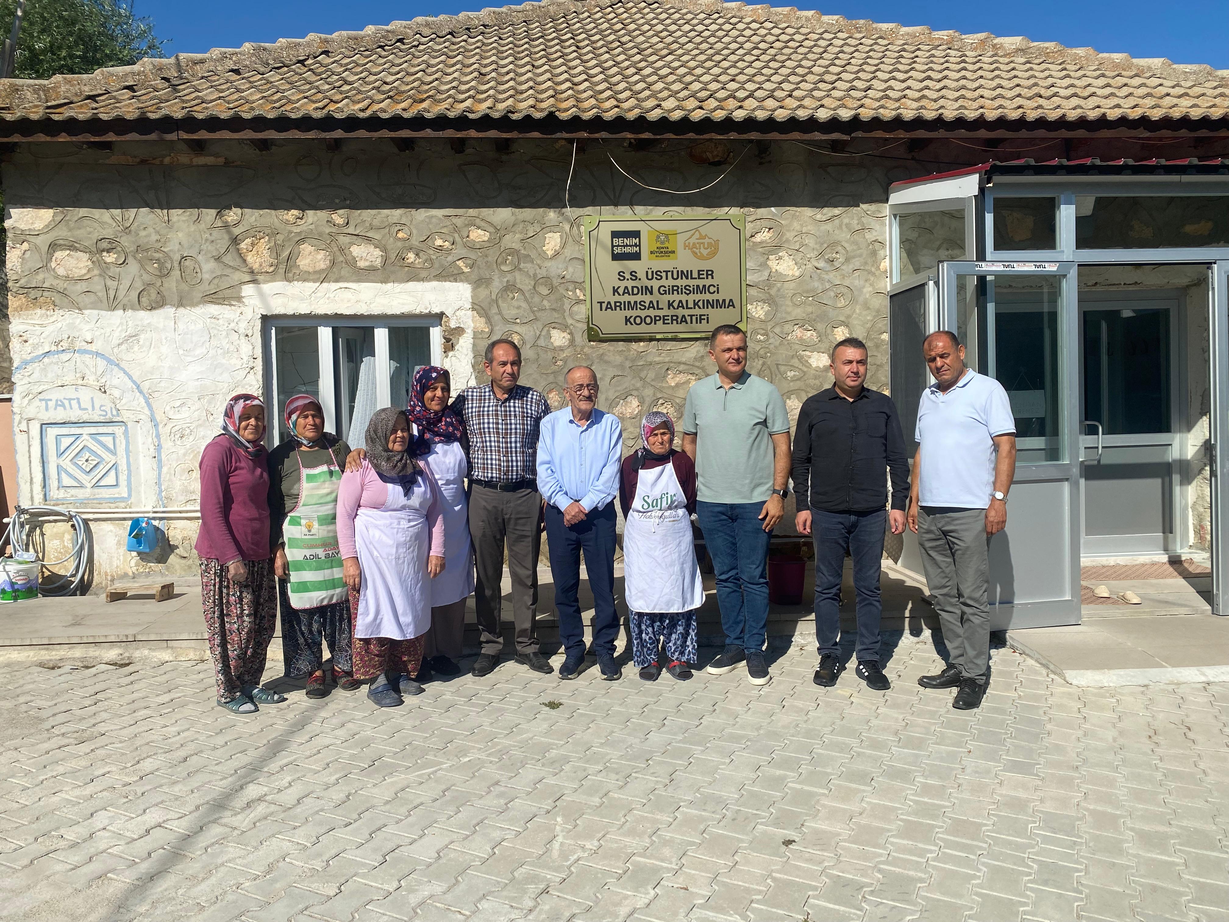 Başkan Bayındır'dan Beyşehir'in ilk kadın girişimci kooperatifine ziyaret