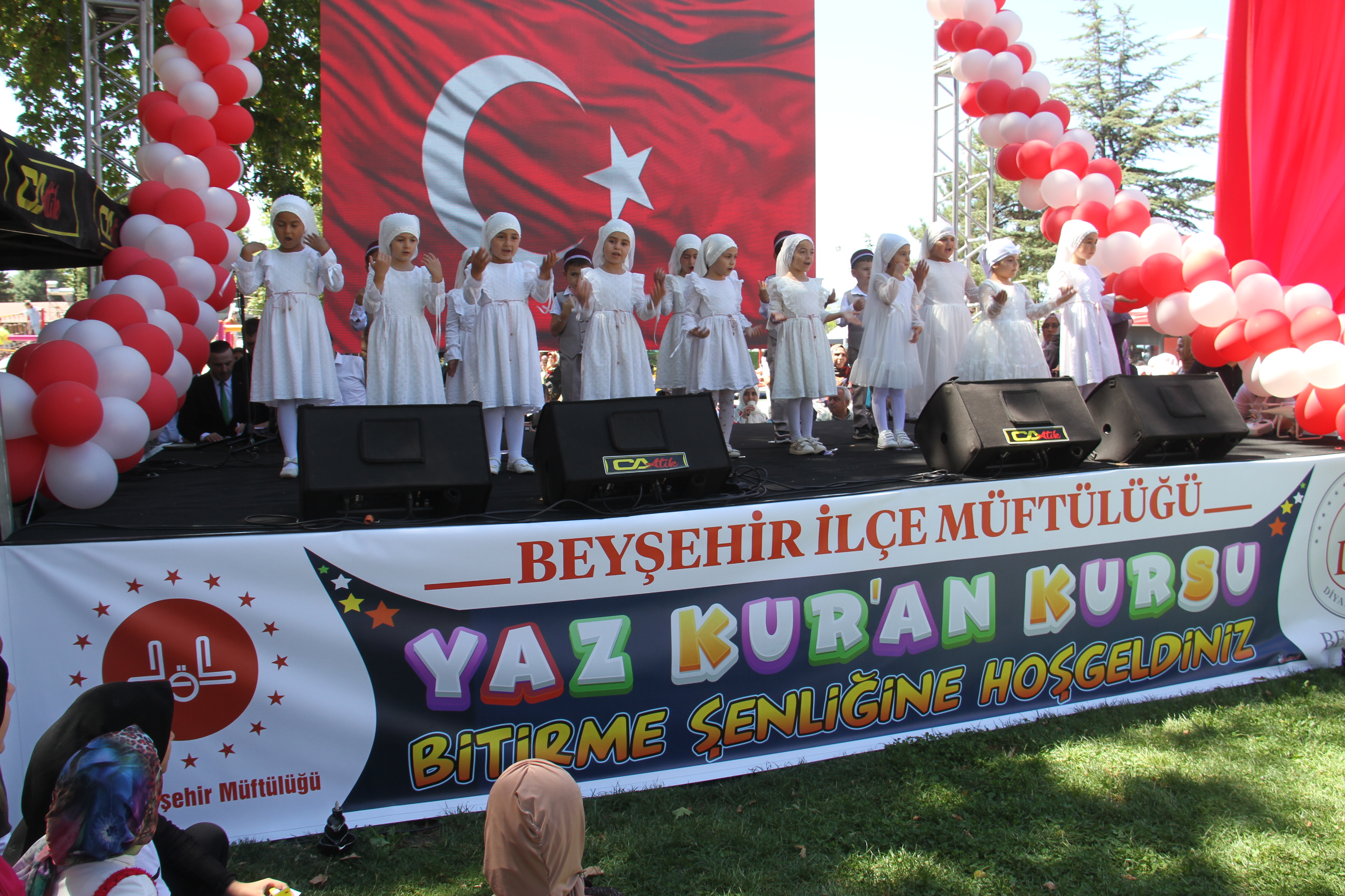 Beyşehir'de Yaz Kur'an Kursları Bitirme Şenliği