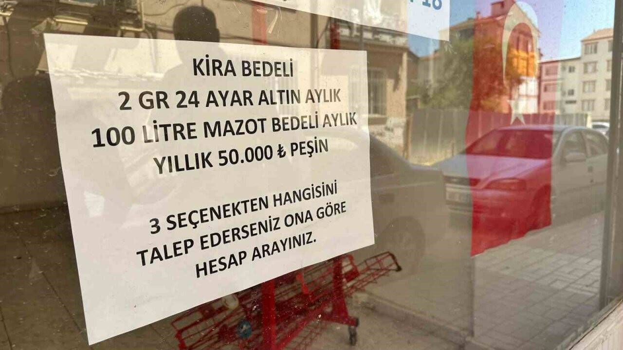 Şaşkına çeviren kiralık iş yeri ilanı: Kiracılara 3 seçenek sundu