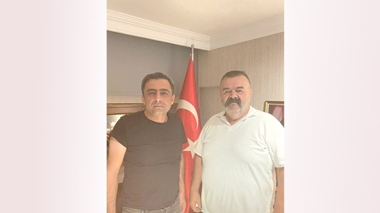 Fatih Satılmış misafirini ağırladı