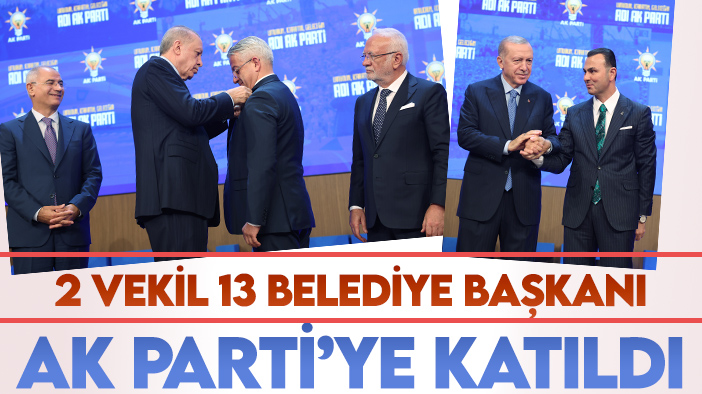 23. yaş hediyesi: AK Parti 2 milletvekili ve 13 belediye başkanı katıldı