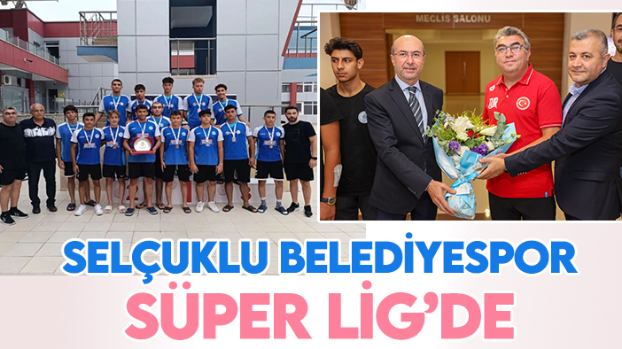 Süper Lig'e yükselen Selçuklu Belediyespor'dan Başkan Pekytırmacı'ya ziyaret