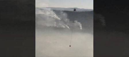 MSB'den orman yangınını söndürme çalışmalarına havadan destek