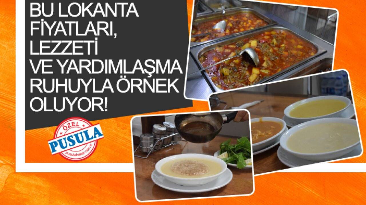 Konya’daki bu lokanta fiyatları, lezzeti ve yardımlaşma ruhuyla örnek oluyor