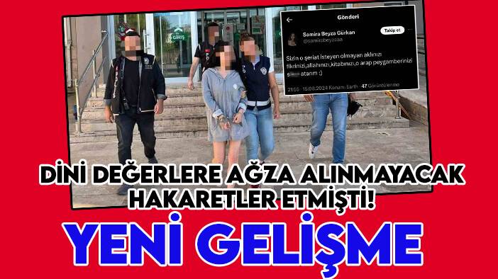 Dini değerlere ağza alınmayacak hakaretler etmişti! Yeni gelişme