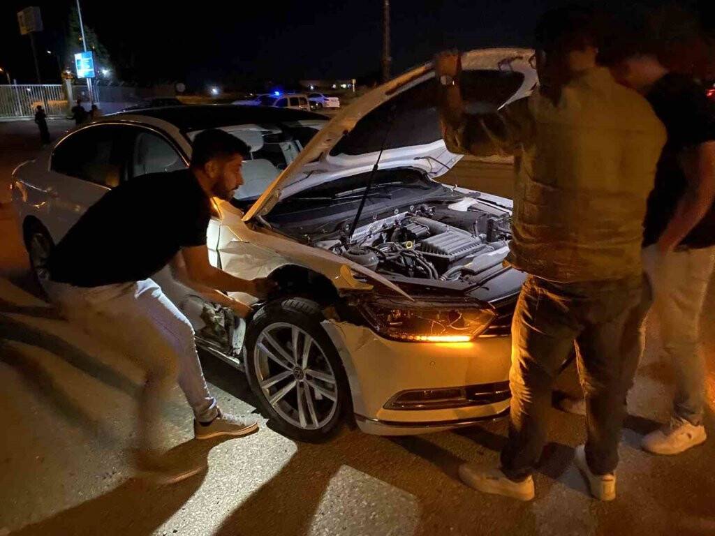 Konya’da otomobiller çarpıştı: 3 yaralı