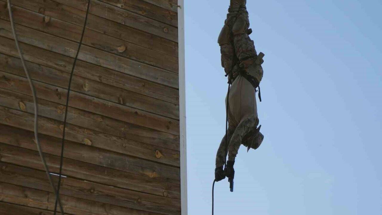 Bursa'da PÖH'ten baş döndüren tatbikat