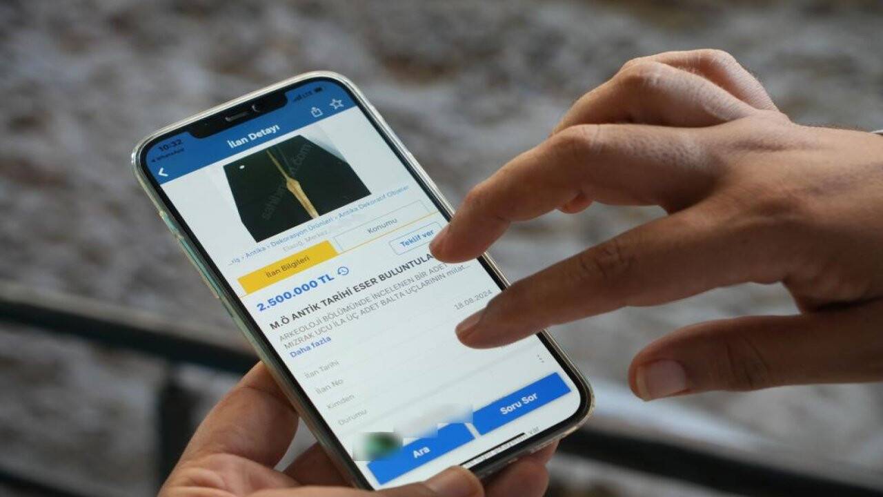Bunu da yaptılar! Tarihi eserleri internette satışa çıkardılar