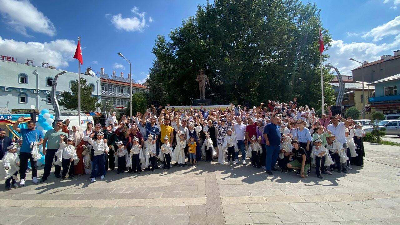 Bozkır'da 106 çocuk delikanlılığa ilk adımını attı