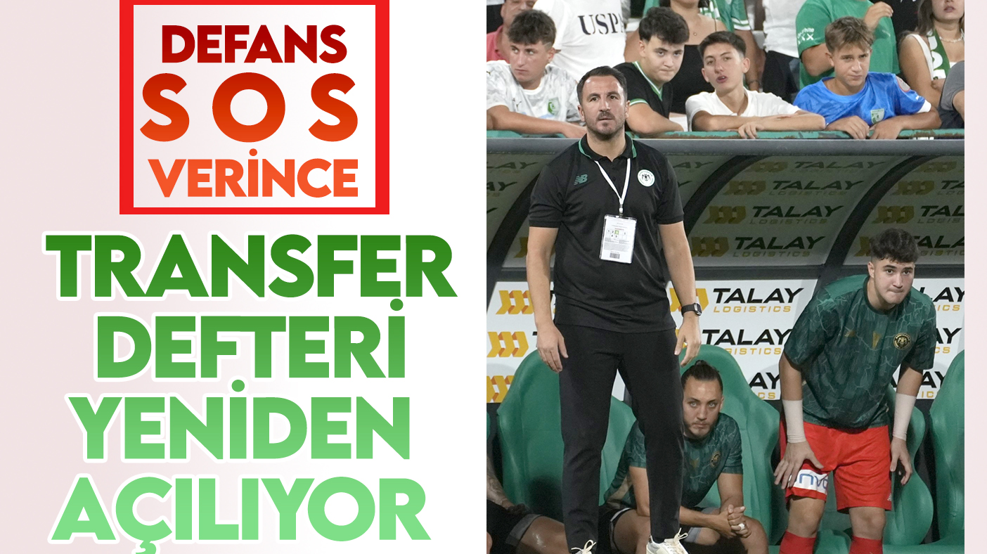 Defansın "S O S" verdiği Konyaspor'da transfer defteri yeniden açılıyor