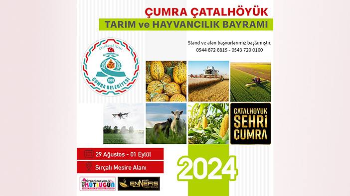 Konya Tarım Bayramı'na hazırlanıyor!