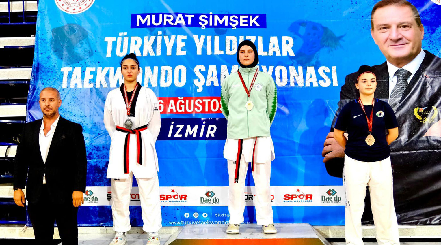 Selçuklu Belediyespor'dan taekwondoda 3 madalya