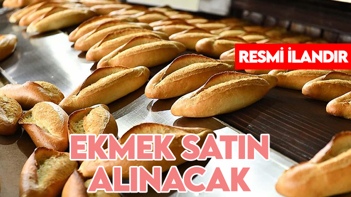 Ereğli Belediyesi ekmek satın alacak