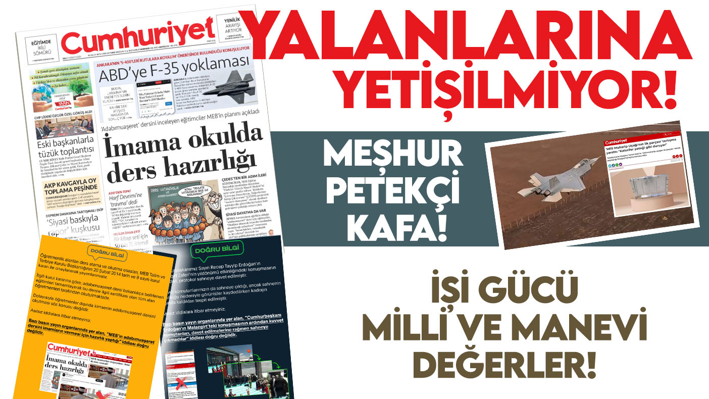 DMM, 'Cumhuriyet'in yalanlarına yetişemiyor! İki haberi daha yalanlandı!