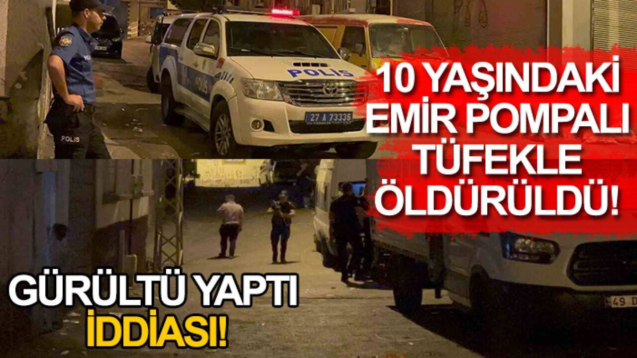10 yaşındaki Emir pompalı tüfekle öldürüldü! Sebebi şok etti...