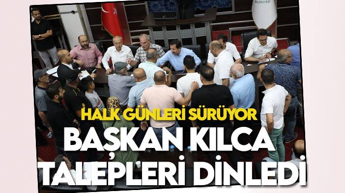 Karatay'da Halk Günleri: Başkan Kılca vatandaşların taleplerini dinledi