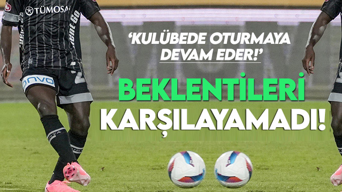 Konyaspor'da o oyuncu beklentileri karşılamayadı!