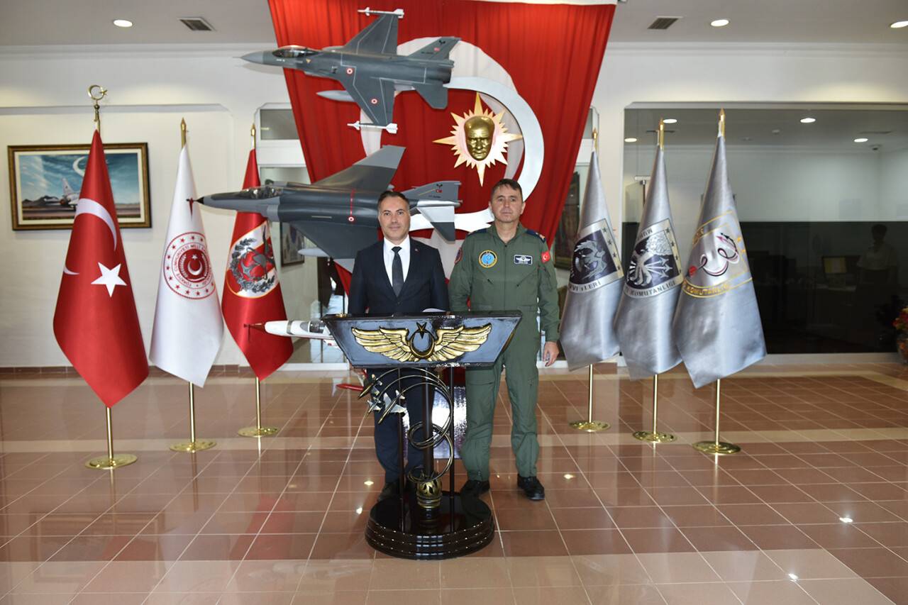 Taşkıran'dan Tümgeneral Mete Kuş’a ziyaret