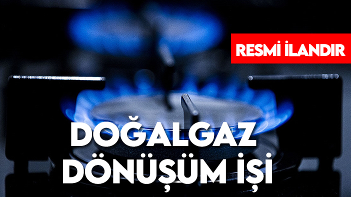 Çumra Mesleki Eğitim Merkezi ve Güneysınır Mevlana Ortaokulu doğalgaz dönüşüm işi