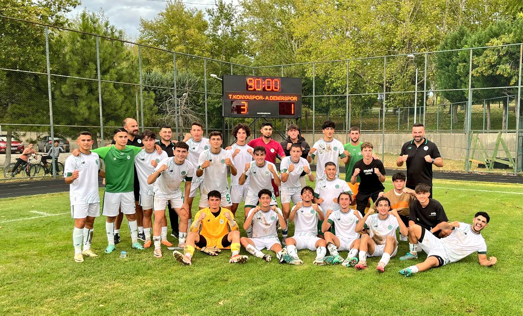 Konyaspor U19, 2'de 2 yaptı