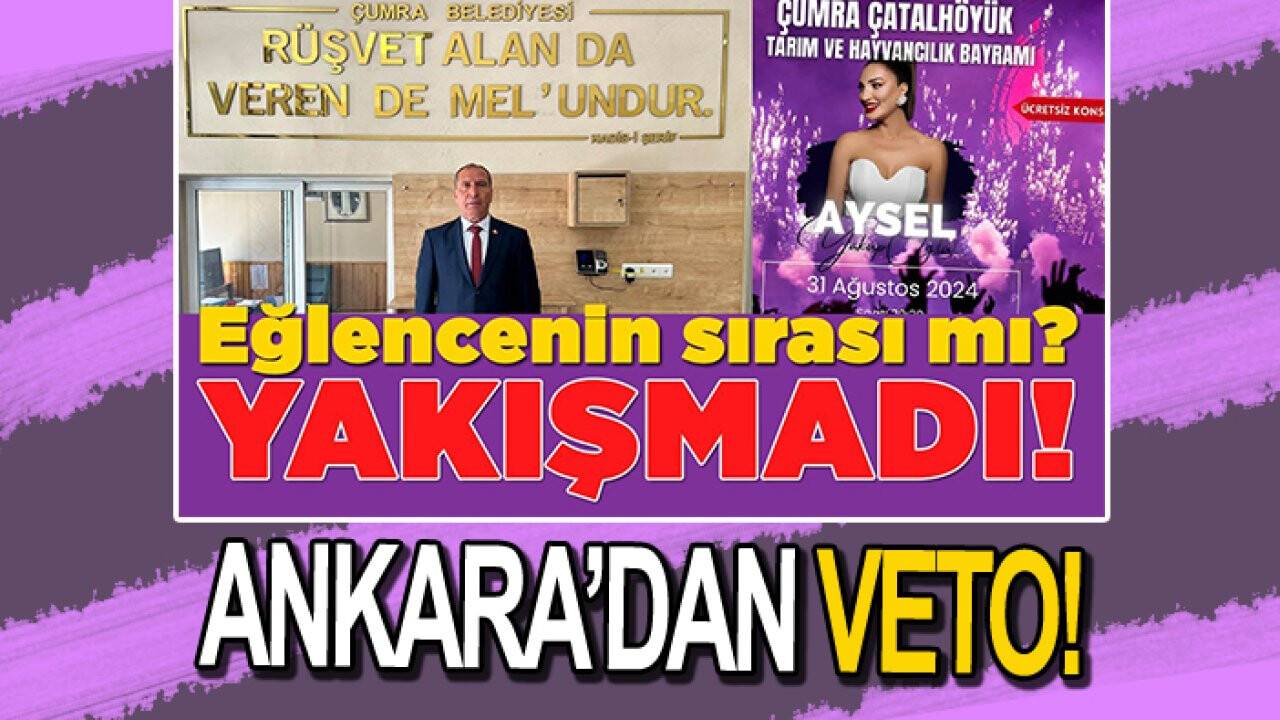 YRP Konya alevlendi Ankara müdahil oldu! O konserlere veto