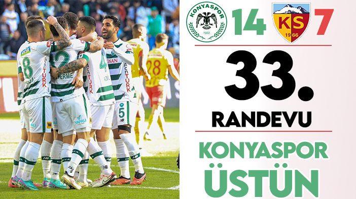 Anadolu devlerinin 33. randevusu! İşte Süper Lig'deki "Konyaspor-Kayserispor" maçları