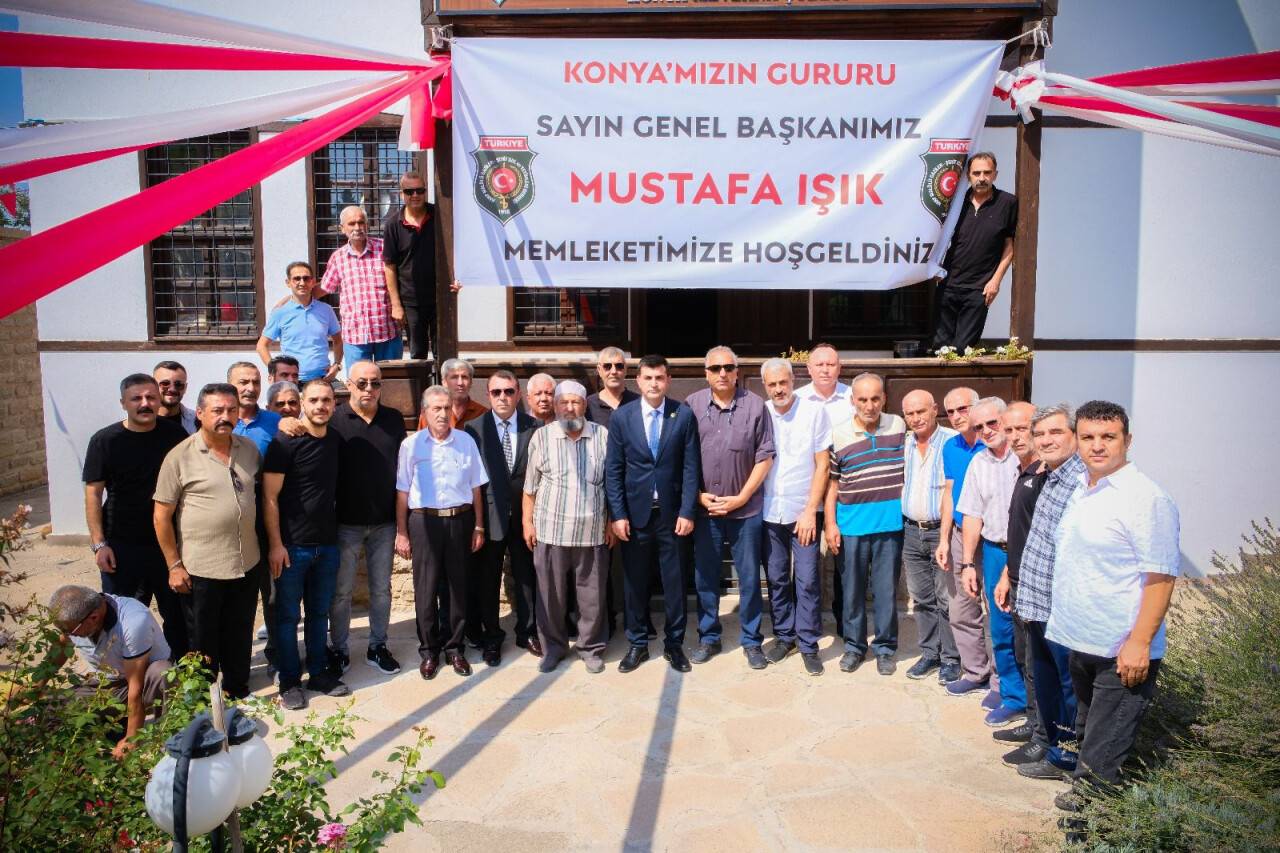 Konyalı Gazilerden, Genel Başkan adayı Işık’a karşılama