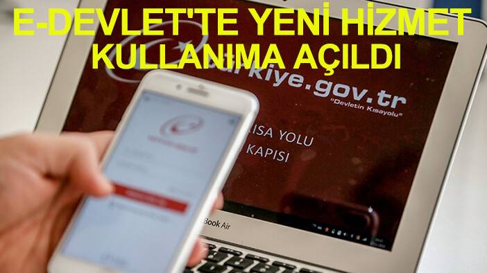 Banka hesabı olanlar dikkat! E-Devlet'te yeni hizmet kullanıma açıldı