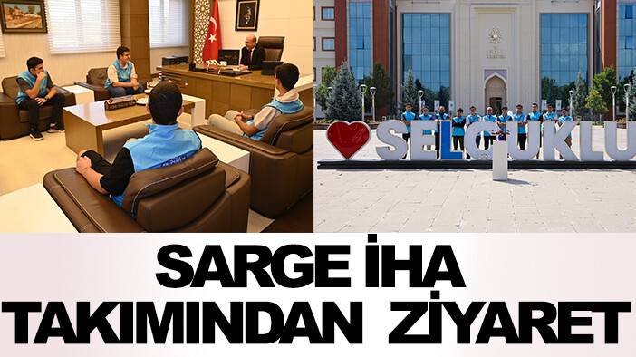 "TEKNOFEST Liseler Arası İHA"da Konya'yı temsil edecekler: Başkan Pekyatırmacı'ya ziyaret
