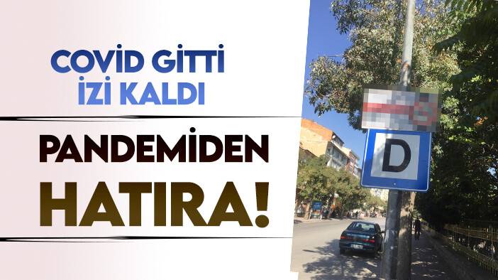 Konya'daki bu levhalar, pandemiye götürüyor