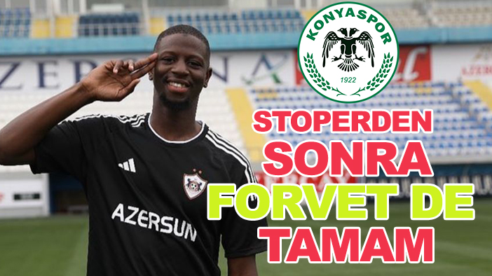 Konyaspor stoperden sonra forvet transferini de bitirdi