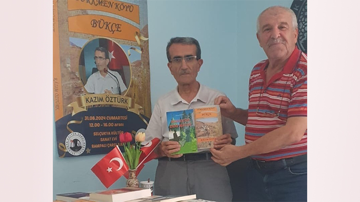 Yazar Kazım Öztürk, Selçukya’da okurları ile buluştu