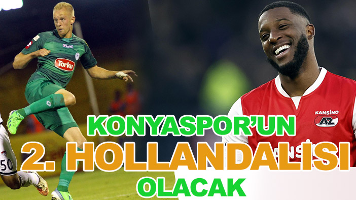 Bazoer, Konyaspor'un ikinci Hollandalısı olacak