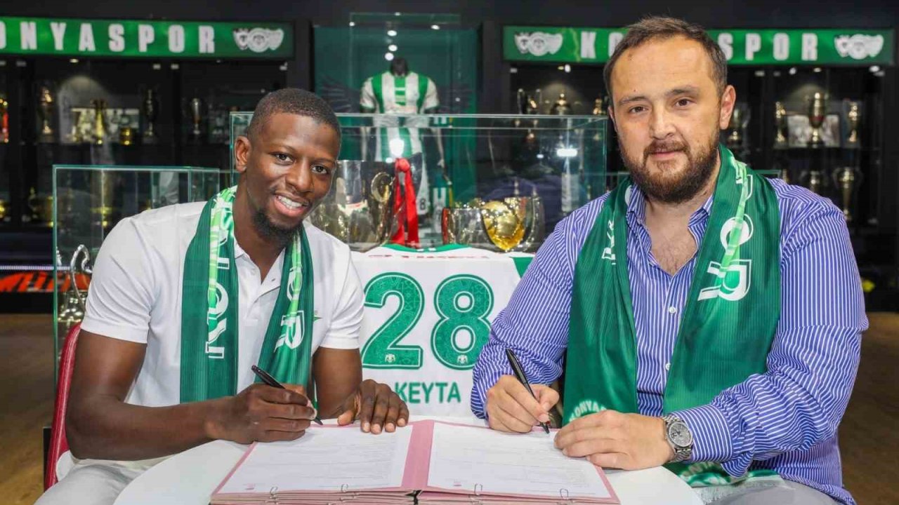 Konyaspor’da yeni transfer Keyta 28 numara giyecek