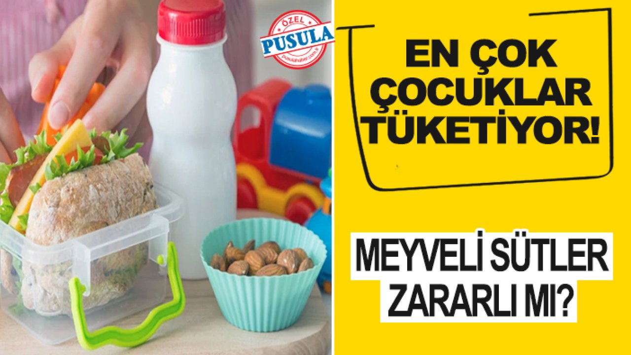 En çok çocuklar tüketiyor! Meyveli sütler zararlı mı? Uzman isim açıkladı…