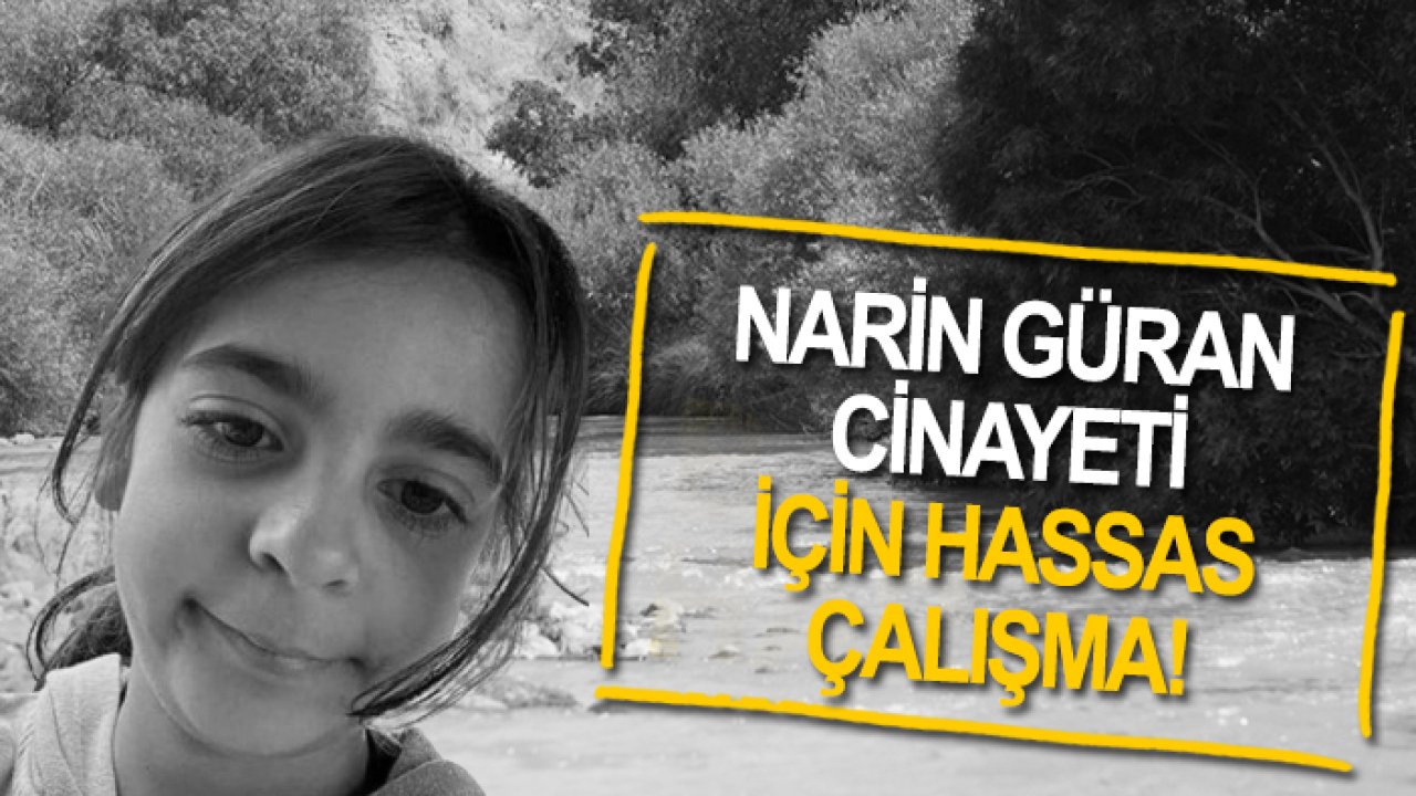 Jandarmadan Narin Güran cinayeti için hassas çalışma! Dosya çözülüyor...