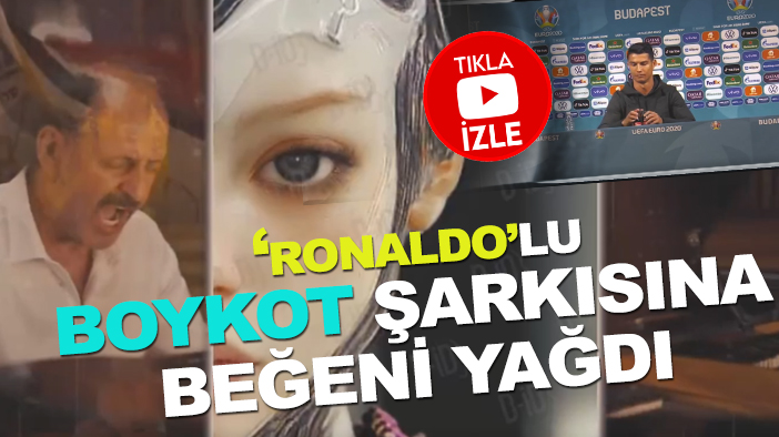 Yücel Arzen'in Cristiano Ronaldo'lu "boykot" şarkısına beğeni yağdı (TIKLA&İZLE)