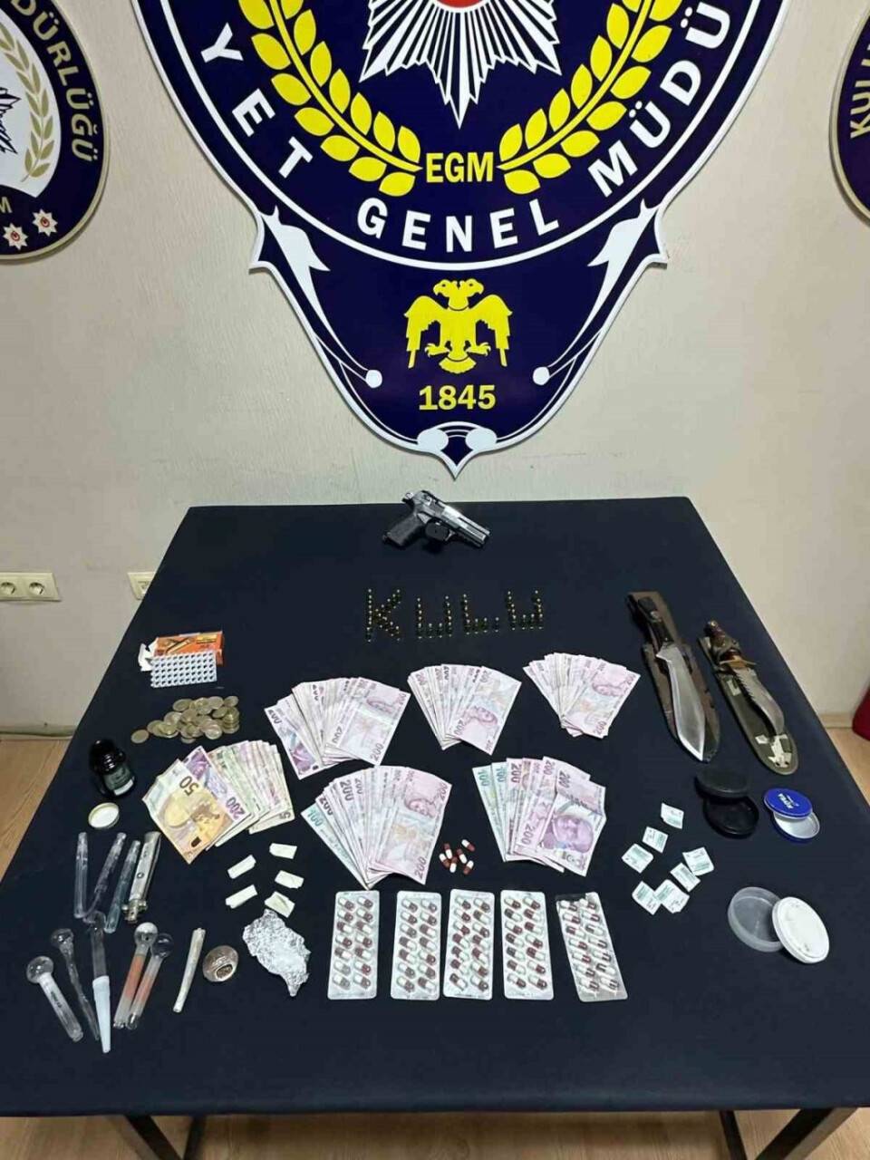 Konya’da uyuşturucu operasyonu!