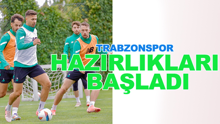 Konyaspor’da Trabzonspor maçı hazırlıkları başladı