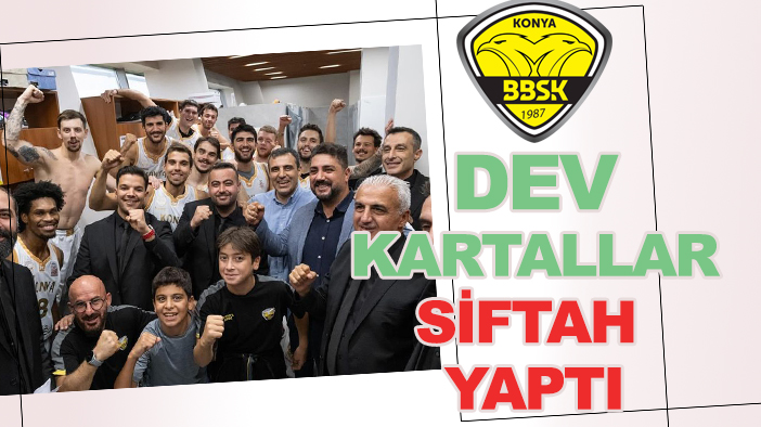 Konya Büyükşehir Belediyespor,  TBL'deki ilk galibiyetini aldı