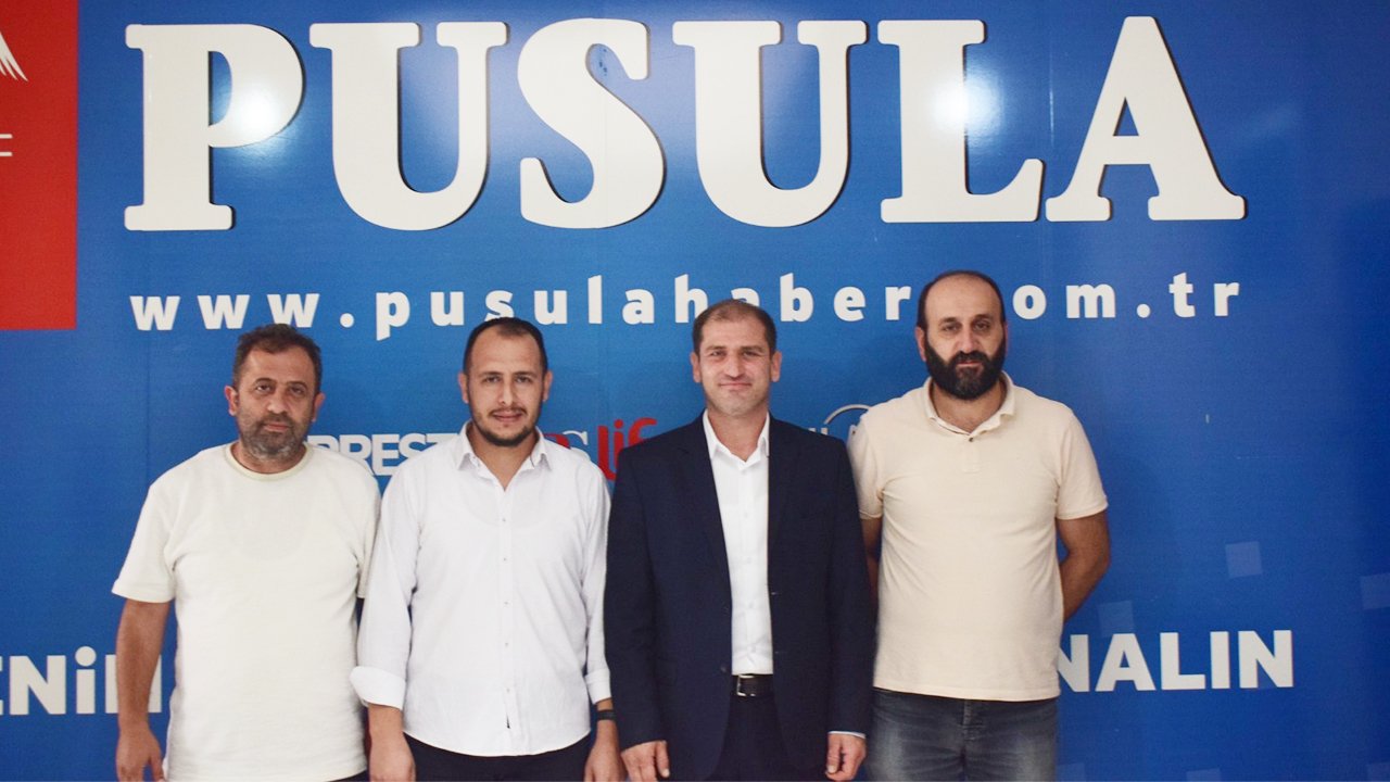 Selman Selim Akyüz’den Pusula’ya ziyaret