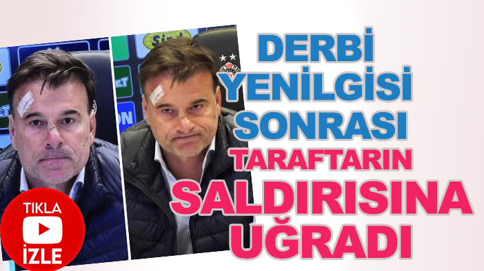 Konyaspor'un eski hocası kendi taraftarlarının saldırısına uğradı