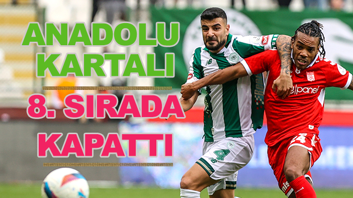 Konyaspor haftayı 8. sırada kapattı