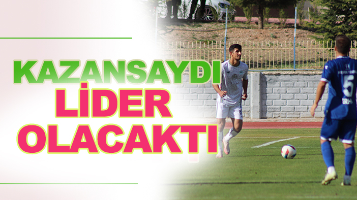 1922 Konyaspor, liderlik şansını kaçırdı